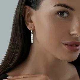 Серьги серьга одиночная 95170014 серебро svoboda_1