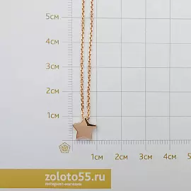 Колье 20510 золото Звезда_1