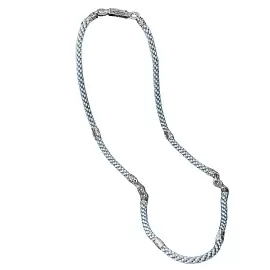 Шнур текстильный 702940-65С серебро Святой Георгий Победоносец и Божья Матерь Владимирская_0