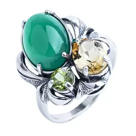 Кольцо 736-нат серебро_0