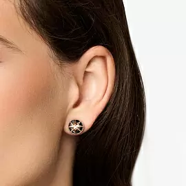 Серьги пусеты 2002253-1 золото Диор_1