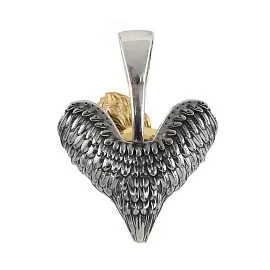 Подвеска религиозная 587960-38 серебро Ангел Хранитель_1