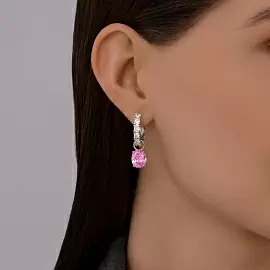 Серьги подвесные 94026882 серебро_1