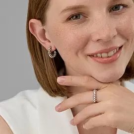 Кольцо 01-4508.0000-00 серебро Картье шипы_1