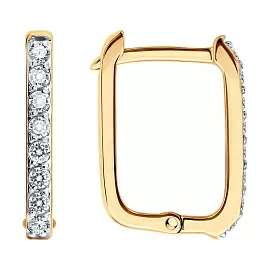 Серьги дорожка 0200902 золото_0