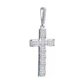 Крест декоративный 94031250 серебро_1