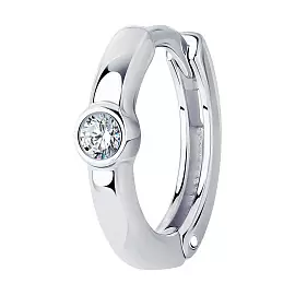 Серьги серьга одиночная 94170151 серебро_0