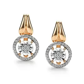 Серьги 26204-100 золото_1