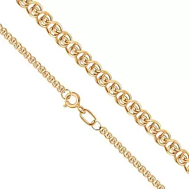 Браслет классический БПЛВ10512040              золото Пустотелый_0