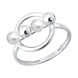 Кольцо 94-110-00002-1 серебро_0