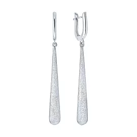 Серьги подвесные 806632SE-0684-4 серебро_0