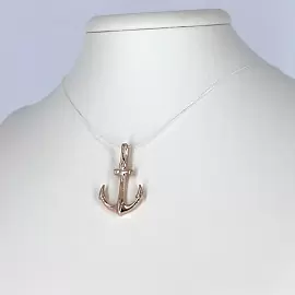 Подвеска 010-0269-0000-010 золото Якорь_1