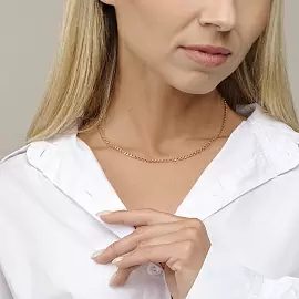 Цепь 12050382140 золото Полновесная_2
