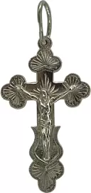 Крест христианский 1023н серебро