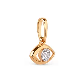 Подвеска 030653-1102 золото Глаза_1