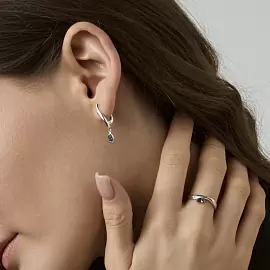 Серьги подвесные 02-5025.БРТЛ-00 серебро_2