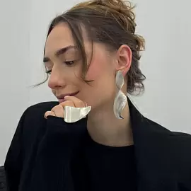 Серьги 291110093s ювелирный сплав_1