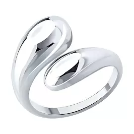 Кольцо 94014617 серебро Боттега Венета_0