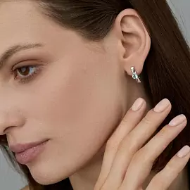 Серьги один камень 02-4682.БРТБ-00 серебро_2