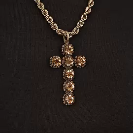 Колье 158500825720 ж ювелирный сплав Крест_3