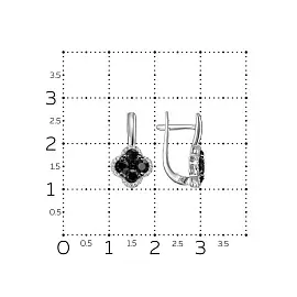 Серьги 21434-256-142-00 золото_1