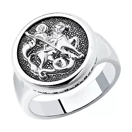 Печатка 95010233 серебро_0