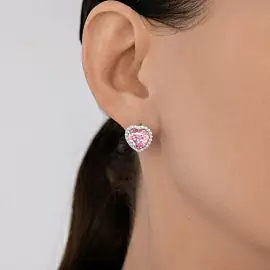 Серьги 94027063 серебро Сердце_1