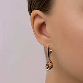 Серьги подвесные 04-52-0932-00 золото_1