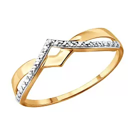 Кольцо 51-110-01380-1 золото_0