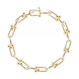 Браслет 051617 золото Тиффани узел_0