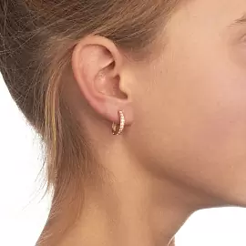 Серьги дорожка с105050п серебро Дорожка_1