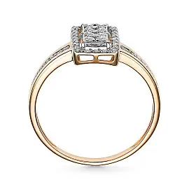 Кольцо 15663-100 золото Прямоугольник_1