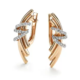 Серьги 26729-100 золото_0