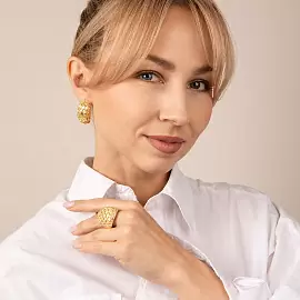 Кольцо 261110494 ювелирный сплав_2