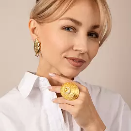 Кольцо 281110133g ювелирный сплав_2