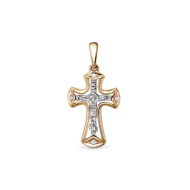 Крест христианский 8035-151-00-00 золото_0