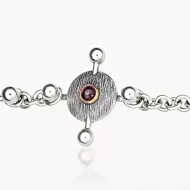 Браслет BR091554GRN-CRD-M серебро_1