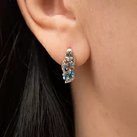 Серьги дорожка С-0171 топ золото_1