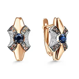 Серьги 26698-170 золото_0