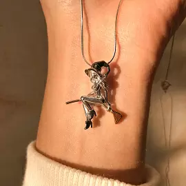 Подвеска 3-367-7981 серебро ведьма_3