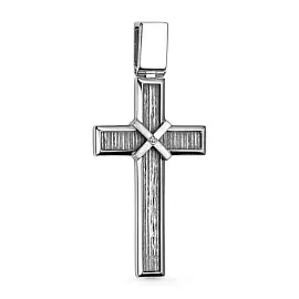 Крест декоративный 03-3839.00ЧБ-17 серебро_0