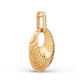 Подвеска 802083-1000 золото Овал_1