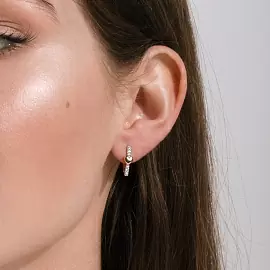 Серьги 022782-1102 золото Сердце_1