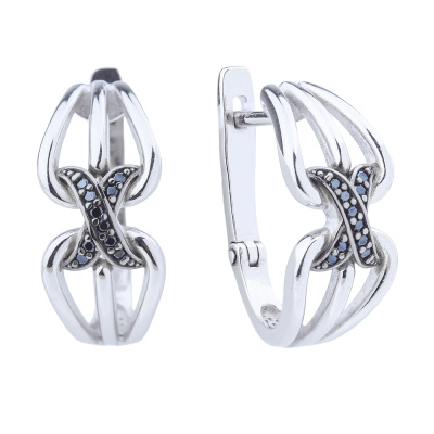 Серьги 1056762-81110-S серебро