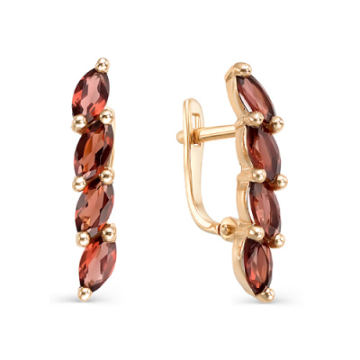 Серьги 02-1-773-0300-010 золото