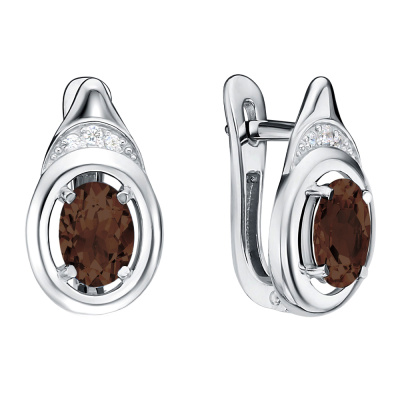 Серьги С-1231-6202-1 серебро