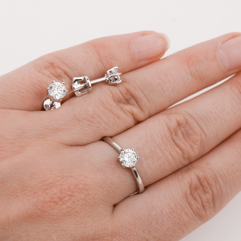 Серьги пусеты 192-045100 серебро_1