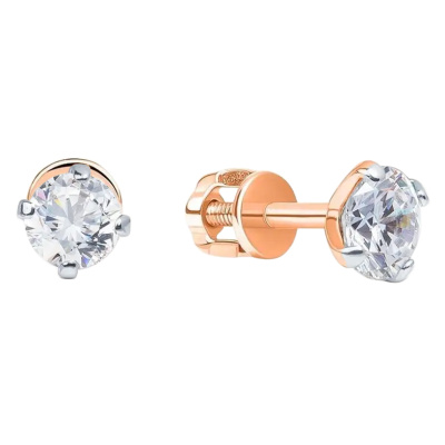Серьги пусеты BR2139611010 золото