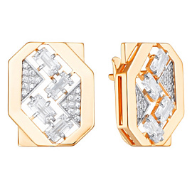 Серьги кл4423а-01 золото