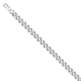 Цепь НЦ22-200Ю-3 d0.80 серебро Полновесная